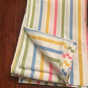 Vintage Multicolor Pacific Twin size Flat sheet Firm price!